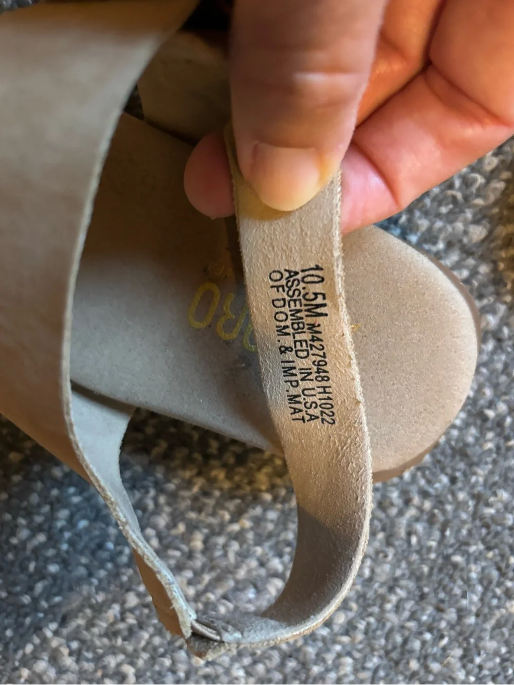 Munro Tan Braided Strap Women's Sandals size 10.5